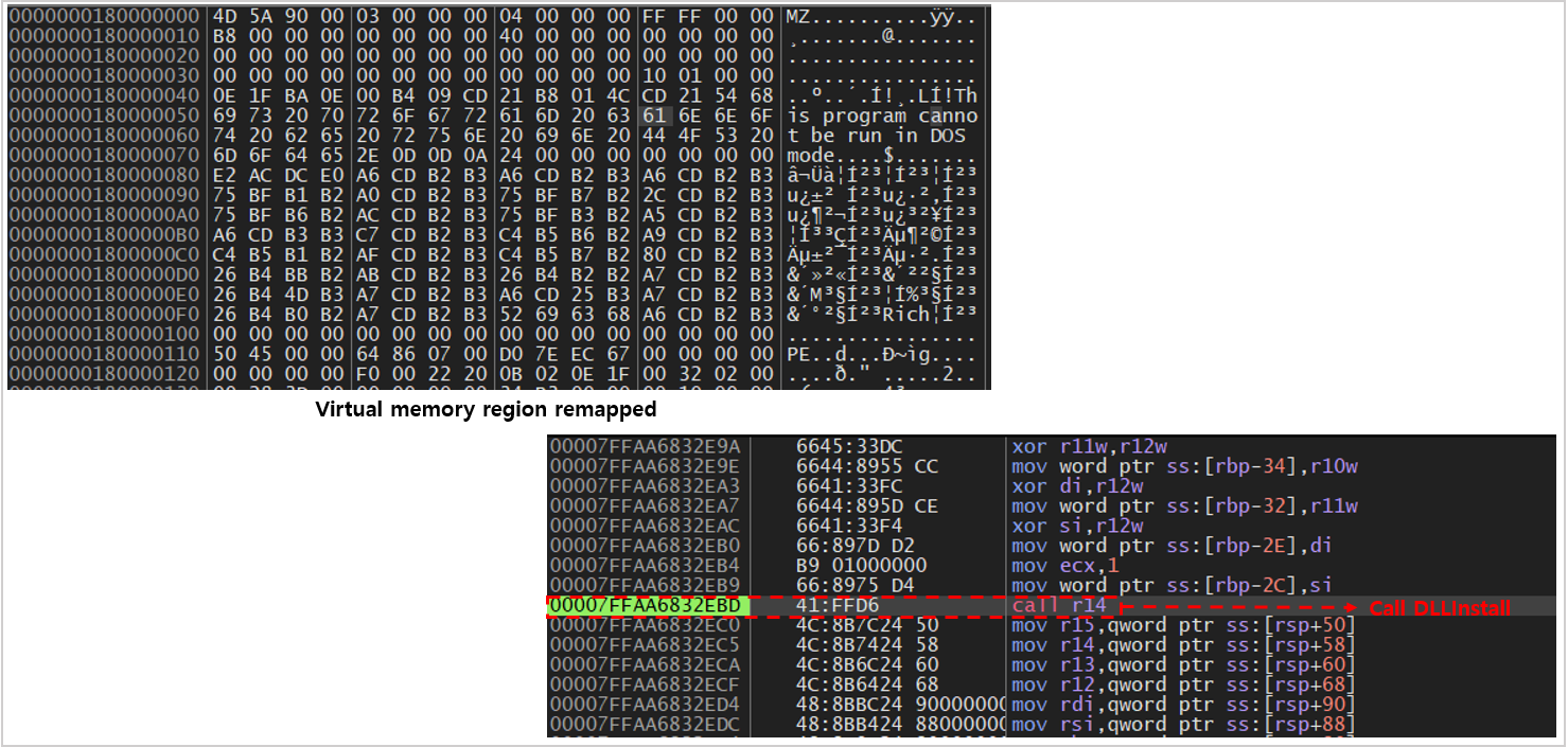DLL Relocation and DllInstall Function Call-1