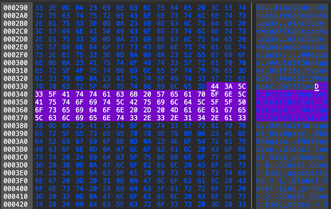 [Figure 4-4] EndRAT Local Build Path String